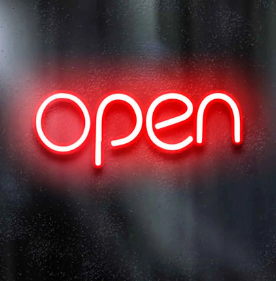 Vibrant Open Neon Signs