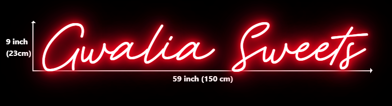 Custom Neon Sign for Dhaval Desai