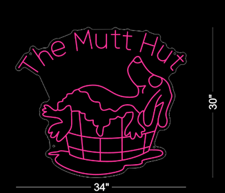 custom neon for Loretta Lynn Mosley Hill
