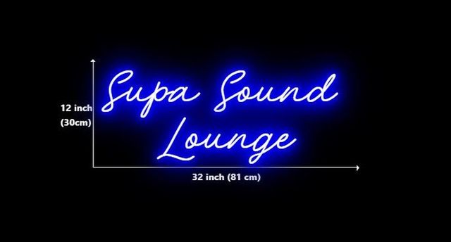 custom neon for Supa K