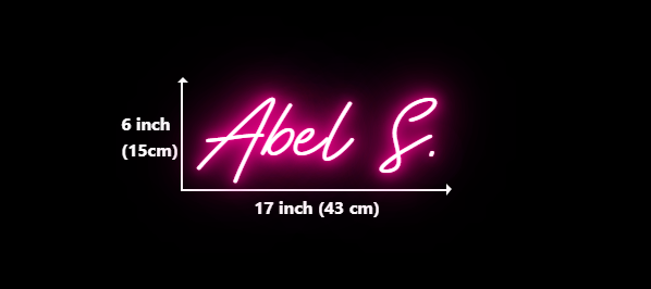 Custom Neon for Abel Sheriff