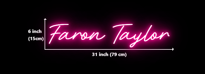 Custom Neon for Faron Taylor