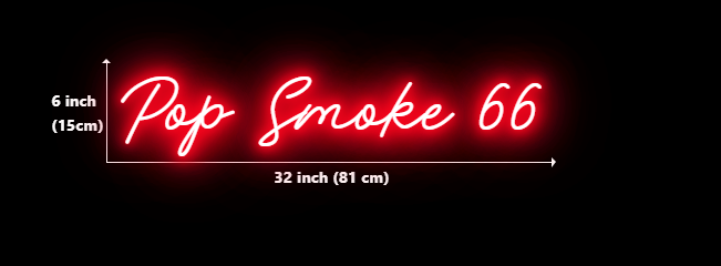 Custom neon for Keliane Chezannie