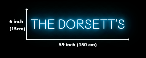Custom neon sign for Al Dorsett