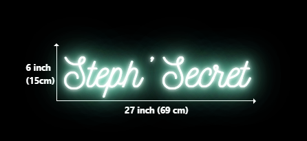 Custom RGB Neon for Stephanie Kitenge