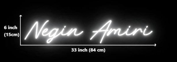 Custom Neon for ‎﮼نیگین‌امیری‎