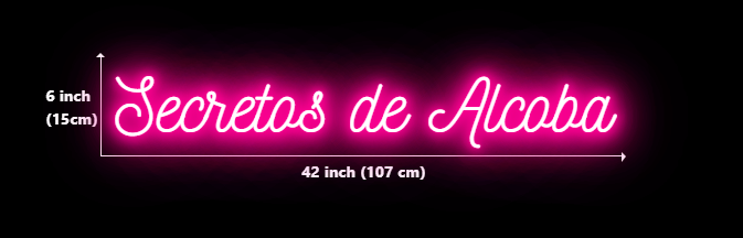 Custom neon for Juliana Rintoul
