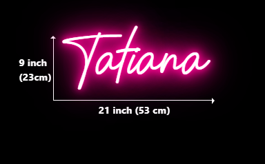 Custom Neon for Tatiana Sandoval
