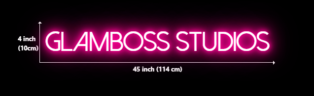 Custom neon for Cynthia Montes