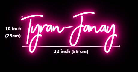 Custom neon sign for Sheena Sheen