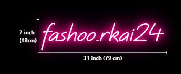 Custom Neon for fashoo.rkai24