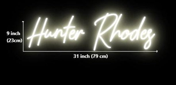 Custom Neon for Cheyenne Olivia Raber