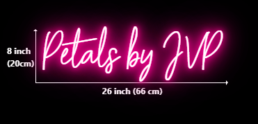 Custom Neon for Jackie Pettaway