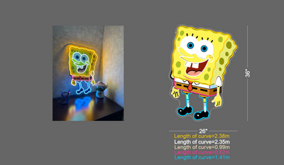 1x Custom UV Neon Sign for Randy Ritzow
