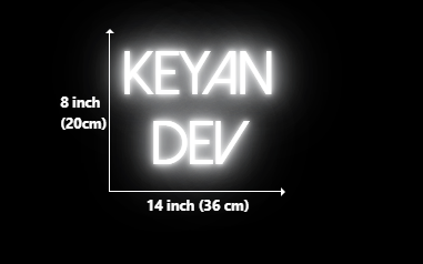 Custom Neon for Mohit Dassaur
