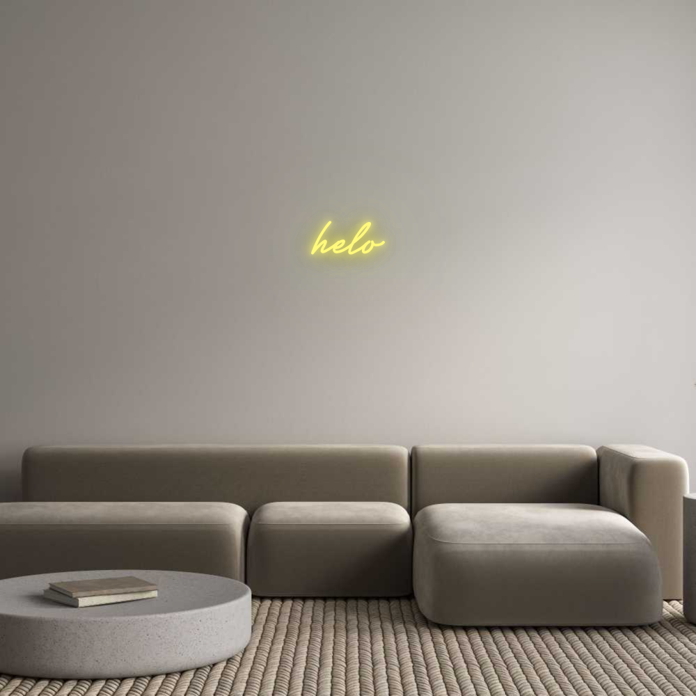 Custom Neon: helo