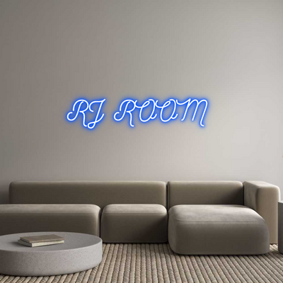 Custom Neon: RJ ROOM