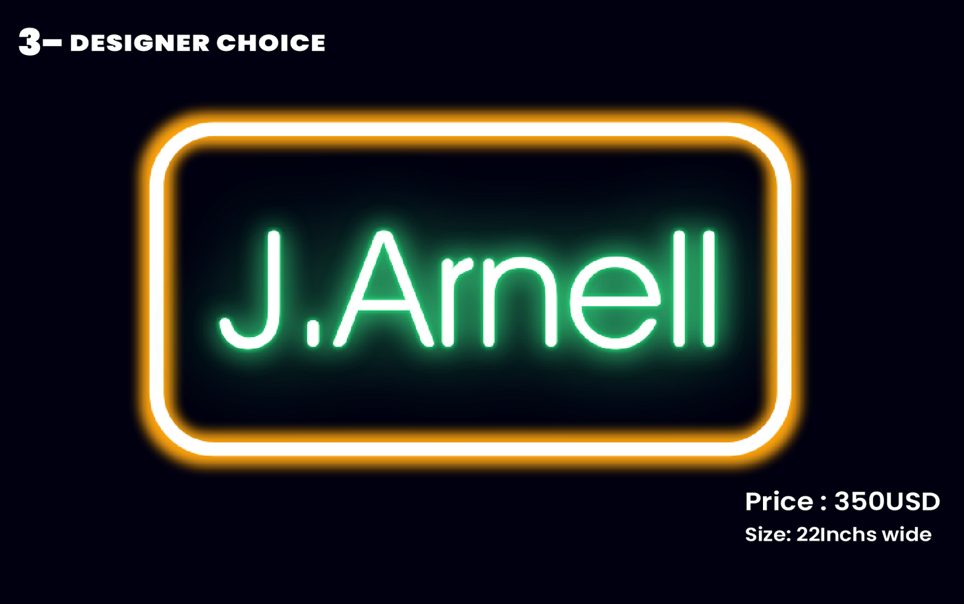 Custom Neon Sign For Adrieanna jean