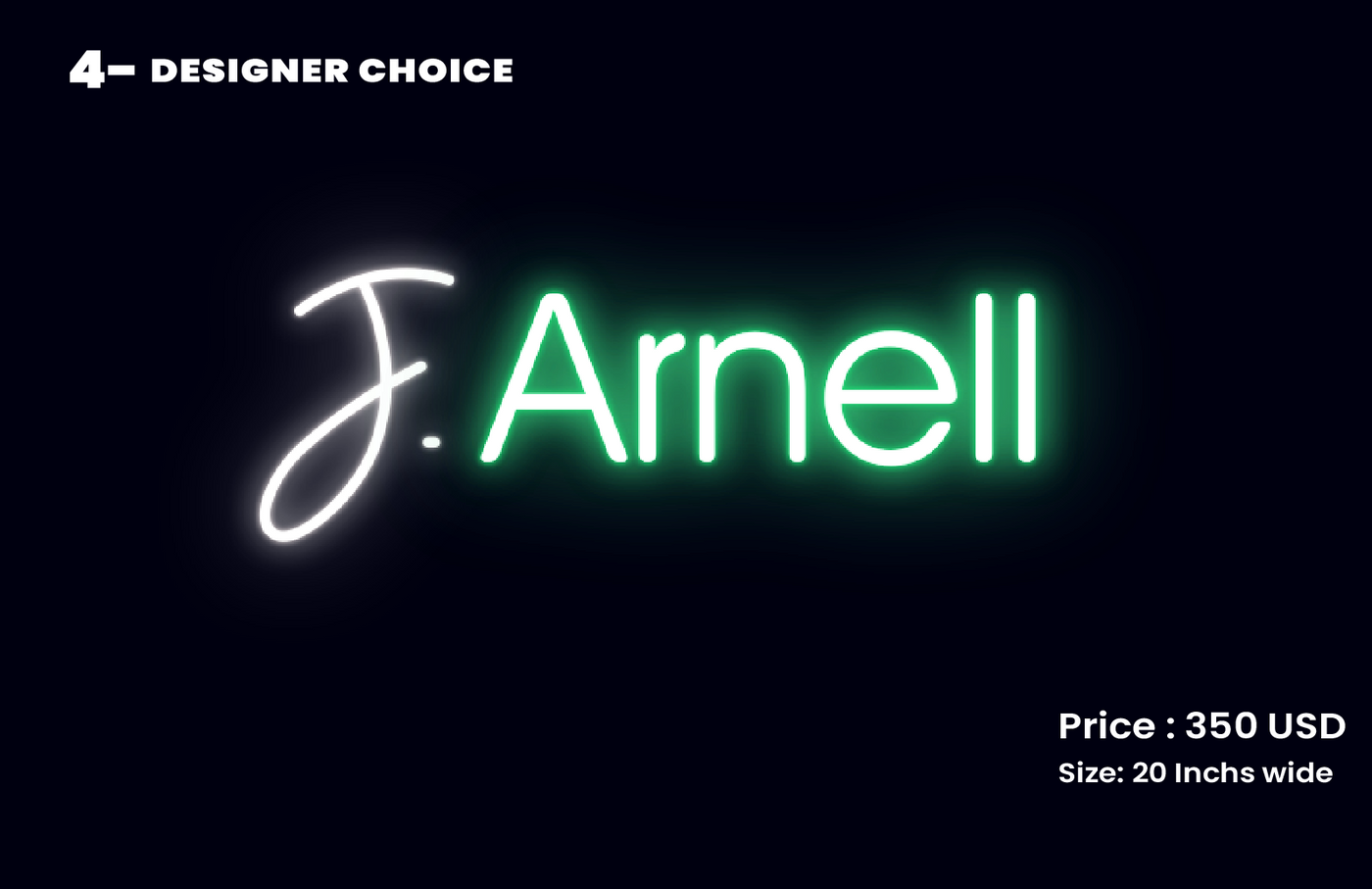 Custom Neon Sign For Adrieanna jean