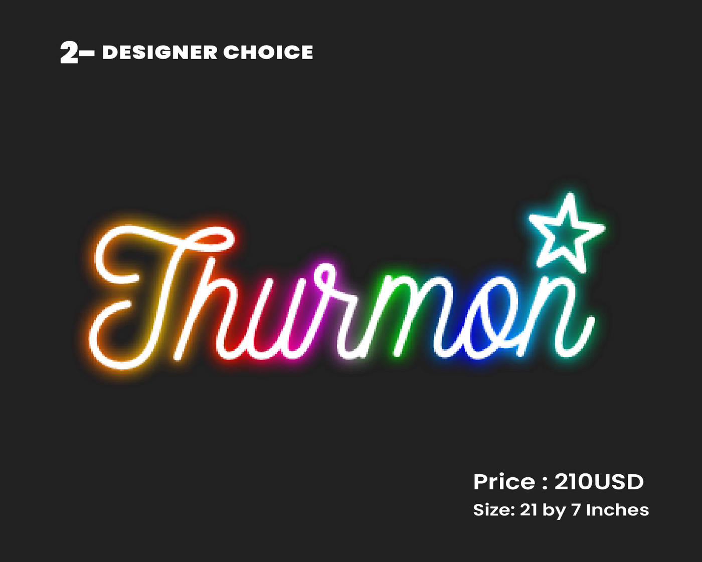 CUSTOM SIGN FOR Miranda Thurmon
