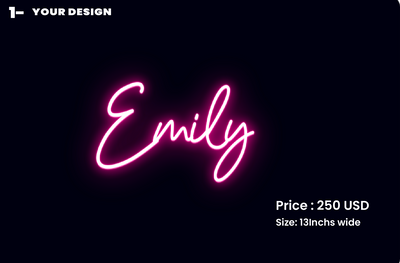 CUSTOM SIGN FOR Emily Thomer.