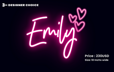 CUSTOM SIGN FOR Emily Thomer.