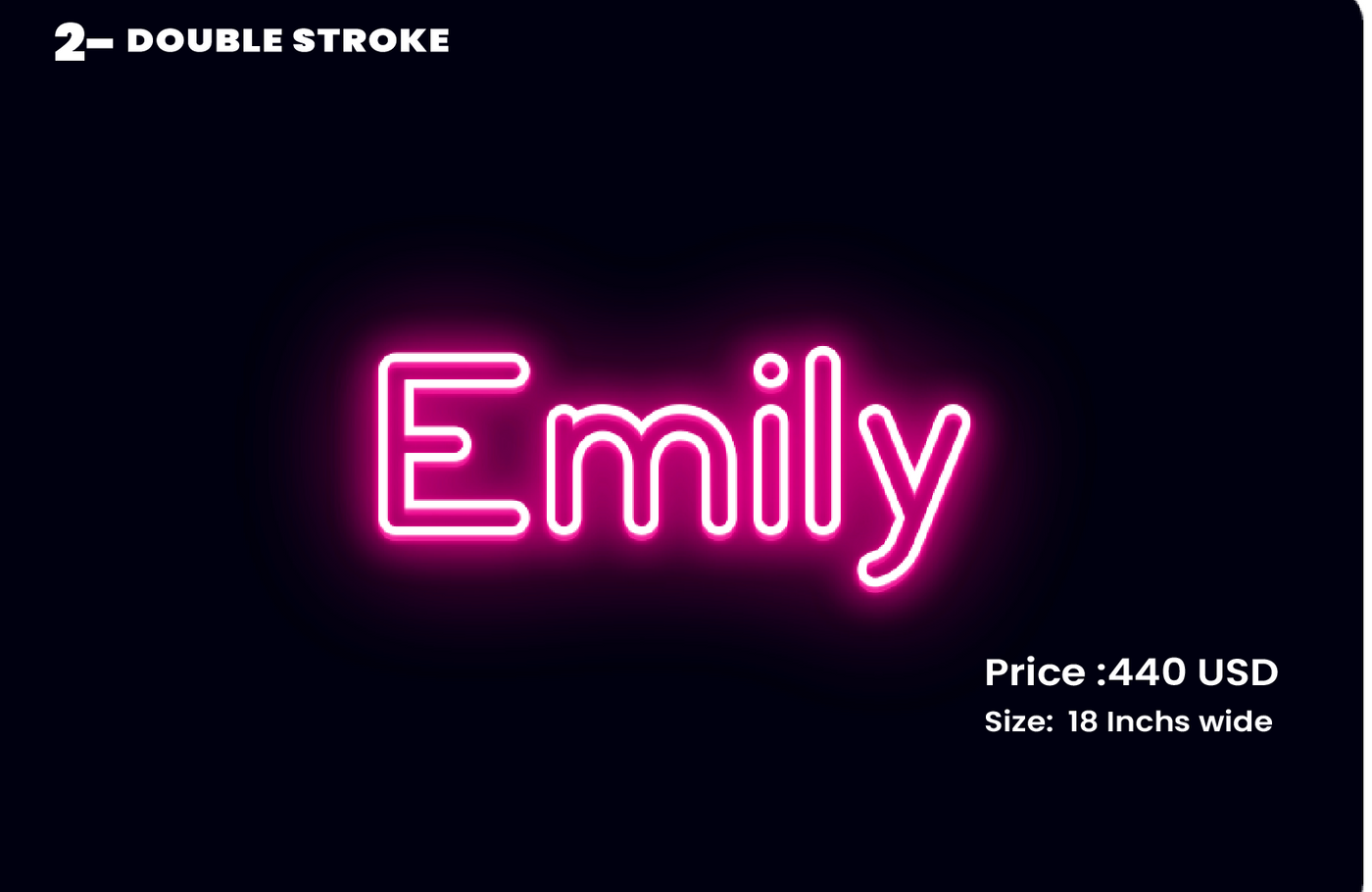 CUSTOM SIGN FOR Emily Thomer.