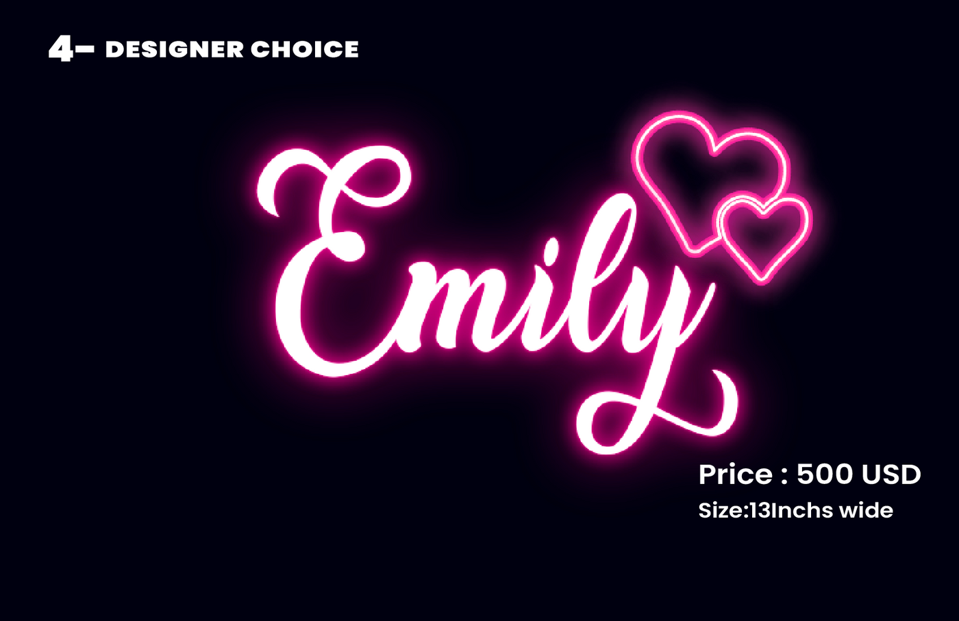 CUSTOM SIGN FOR Emily Thomer.