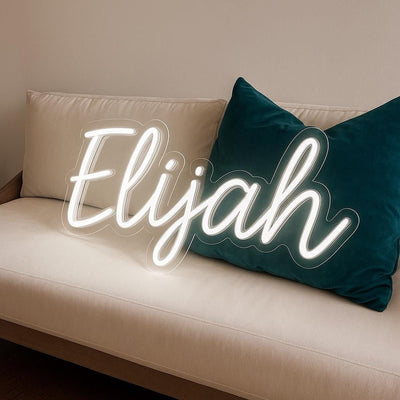 Elijah Name Neon sign by Neon.Outshine 