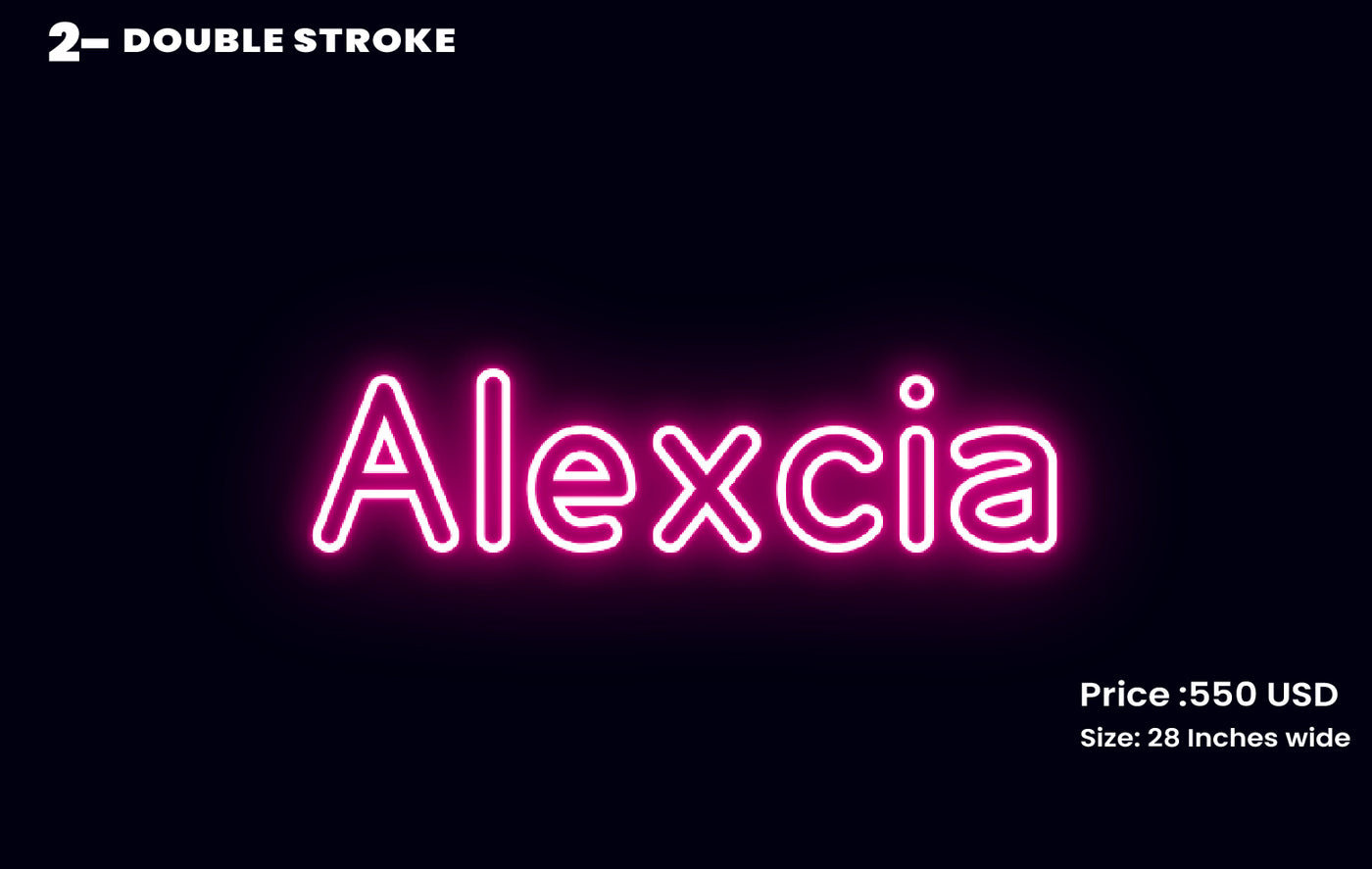 CUSTOM SIGN FOR Alexcia.