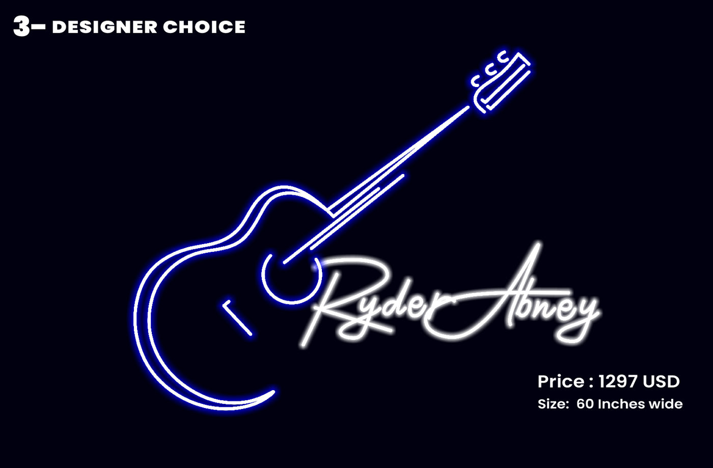 CUSTOM SIGN FOR Ryder Abney.