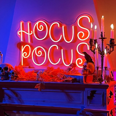 Hocus Pocus neon sign by Neon.Outshine 