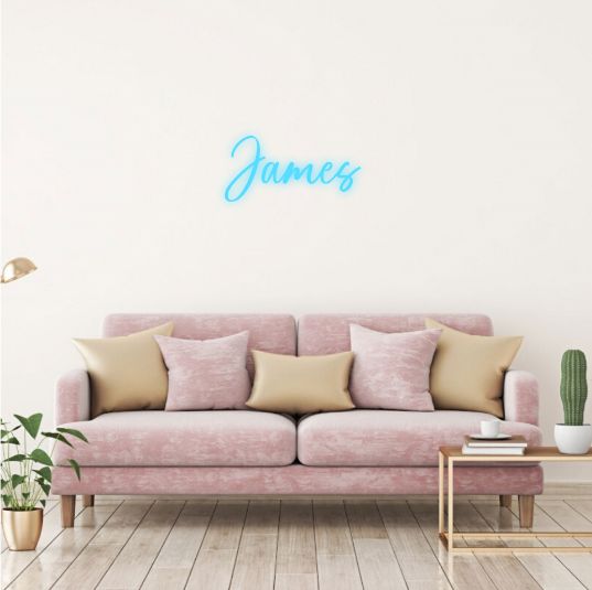 James Name neon sign by Neon.Outshine 