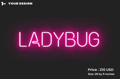 CUSTOM NEON SIGN FOR Mashia