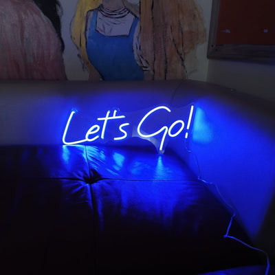 Let’s Go”Neon sign by Neon.Outshine.