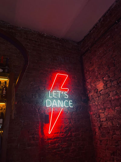 Lets Dance Party Neon Sign by Neon.Outshine 