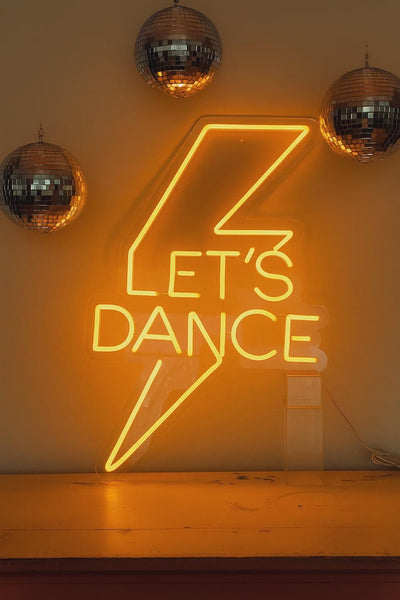 Lets Dance Party Neon Sign by Neon.Outshine 