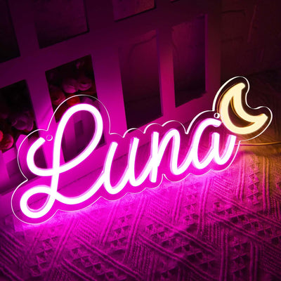 Luna Name Neon sign by Neon.Outshine
