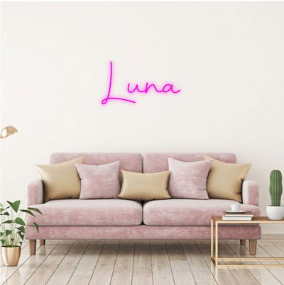 Luna Name Neon sign by Neon.Outshine