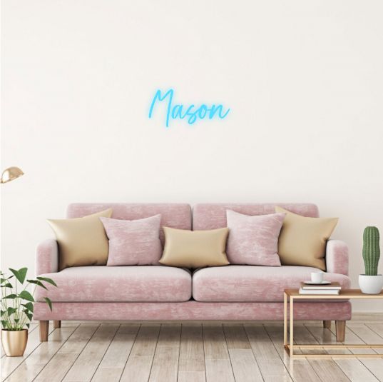  Mason name LED neon sign by Neon.Outshine 