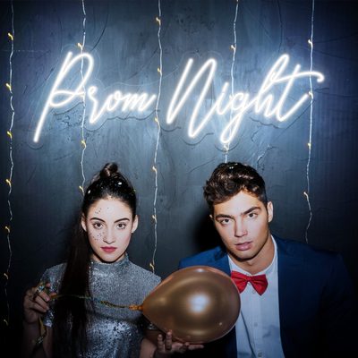 Prom Night Neon Sign by Neon.Outshine  perfect for prom decor and photo backdrops.