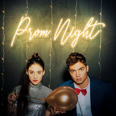 Prom Night Neon Sign by Neon.Outshine  perfect for prom decor and photo backdrops.