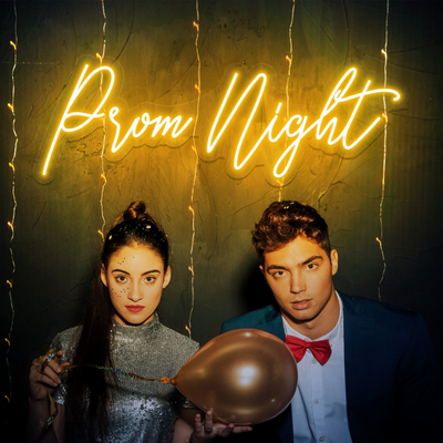 Prom Night Neon Sign by Neon.Outshine  perfect for prom decor and photo backdrops.
