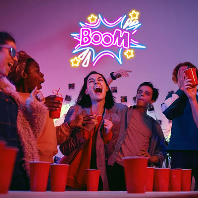 Boom Party Neon sign