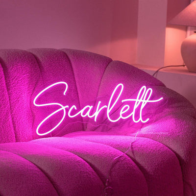  Scarlett Name Neon sign by Neon.Outshine 
