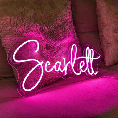 Scarlett Name Neon sign by Neon.Outshine 