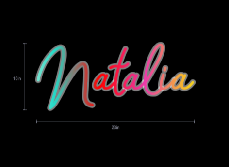 CUSTOM SIGN FOR Marcus Barron – Neon.Outshine