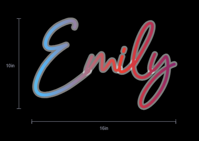 Custom Neon Sign For Crissy Price