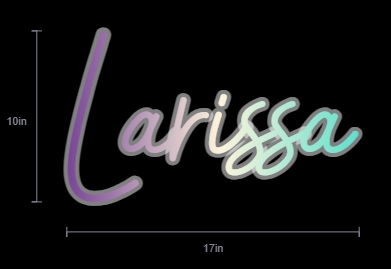 Custom Neon Sign For Brandi Kochel