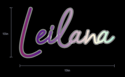 Custom Neon Sign For Jennifer